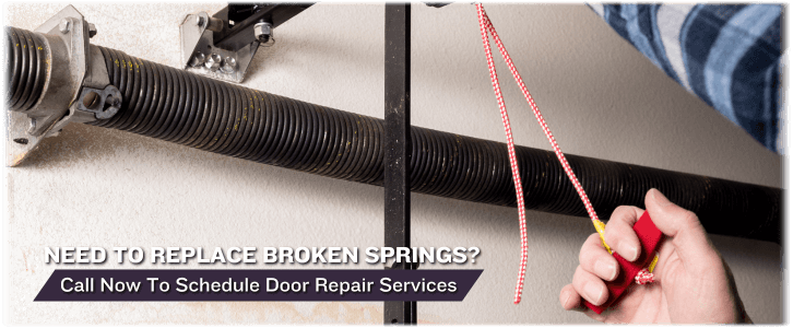 Broken Garage Door Spring Middleburg FL